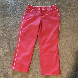 Woman’s INC melon cropped pants size 10